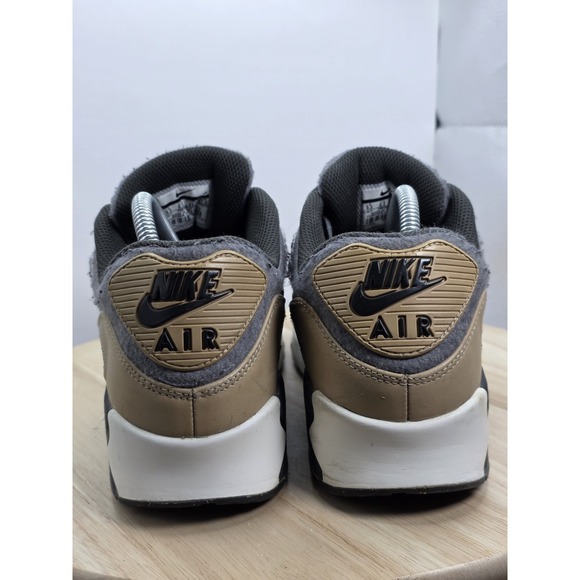 Mens Size 9.5 - Nike Air Max 90 Premium Wool Casual Running Shoes - Picture 6 of 9